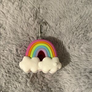 Hand sanitizer Rainbow Cloud Keychain Never Been Used